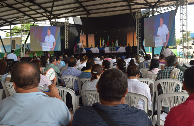 9 de febrero de 2017, Audiencia Pública en Restrepo en el Marco del Licenciamiento Ambiental de la Unidad Funcional 1