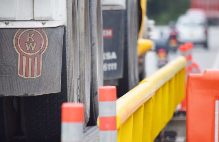 Durante los días 9 y 10 de diciembre todos los vehículos de carga serán pesados en las básculas provisionales ‘pesa por ejes’