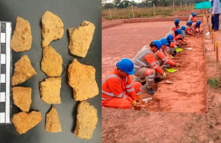 Covioriente rescata elementos arqueológicos en sector de la variante de Cumaral