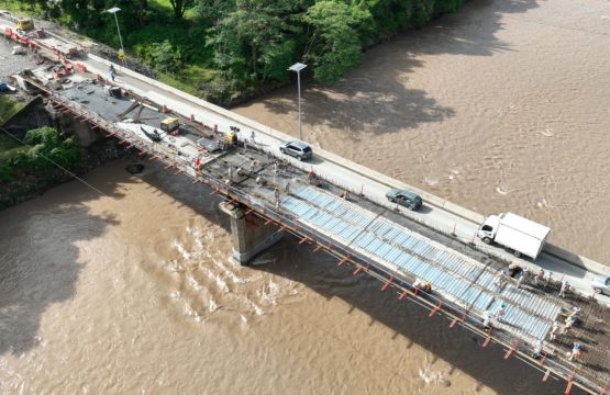 Se presentarán novedades en la movilidad en el puente Humea por vaciado de concreto